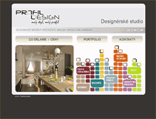 Tablet Screenshot of profil-design.cz